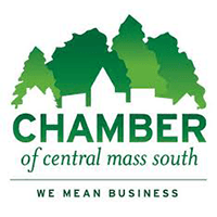 The logo for the Chamber of Central Mass South.