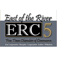 A badge for the Five Town Chamber of Commerce East of the River ERC 5.