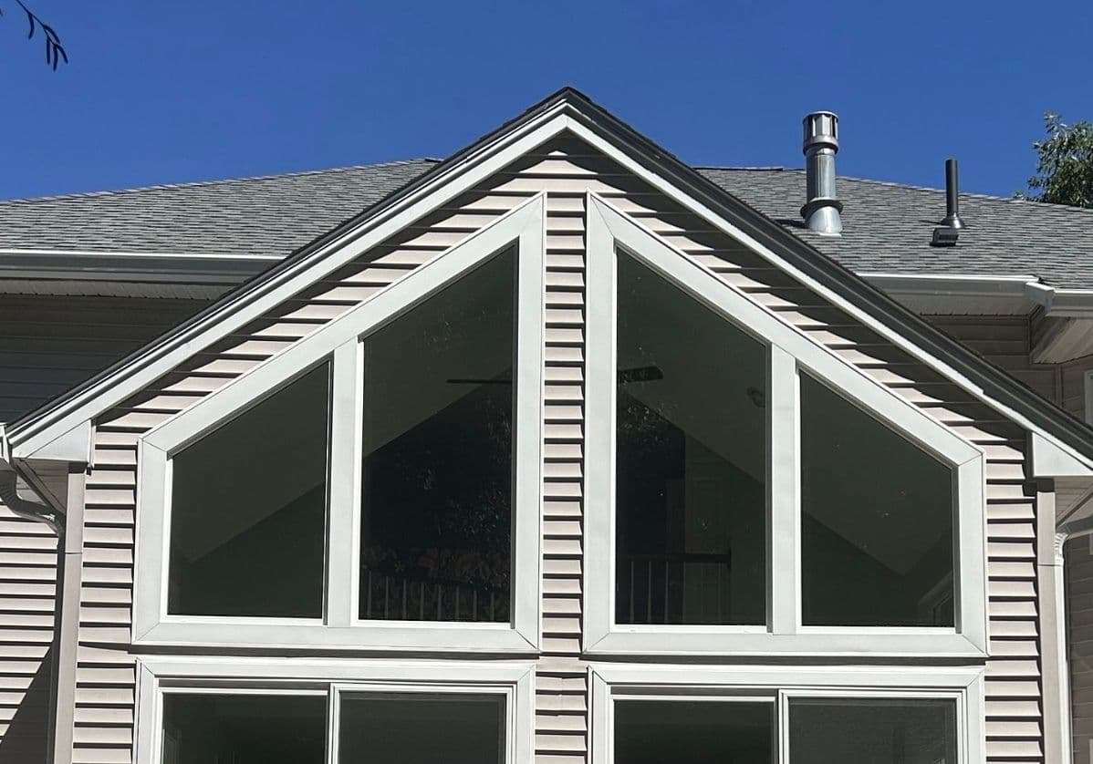 New specialty shaped windows.